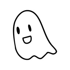 cute happy icon line art