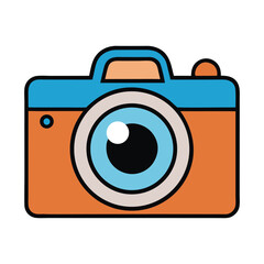 A sleek camera eye logo blending the shape of an eye with a camera lens, symbolizing vision, focus, and creativity—perfect for photography, media, or surveillance branding.
