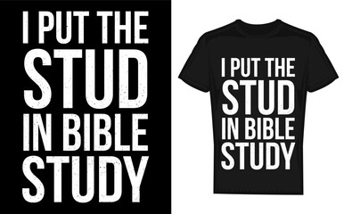 Funny Christian Cat Illustration for Bible Study with Playful Text