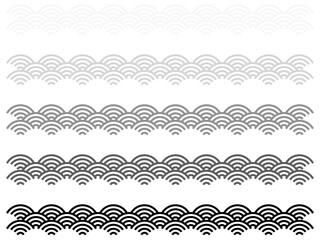 青海波ラインセット