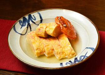 蟹入り玉子焼き