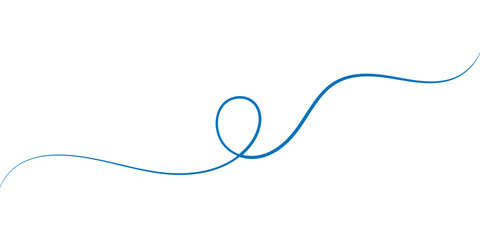 Wavy line with flowing curves. Seamless pattern of continuous wavy lines. Undulating abstract background. Simple continuous wave line pattern on white background. eps 10