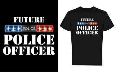 Cat Police Officer Illustration A Whimsical Design for Law Enforcement Themes