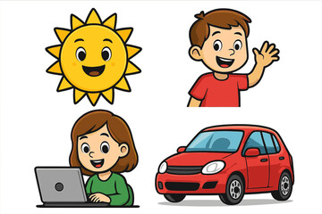 Hand drawn kitchen utensils and cooking elements doodle set. Vector cartoon illustration of culinary tools. Kitchenware icons for food preparation, recipe and restaurant menu.