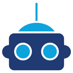 Robotics  mixed color icon