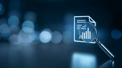 Magnifying glass icon magnified, a deep dive into enhanced visuals and clarity explore