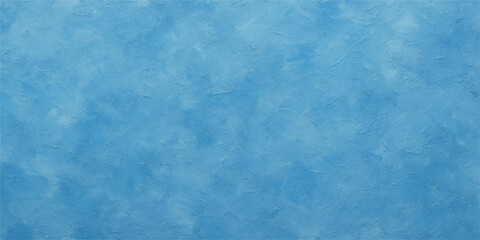 Abstract blue grunge wall texture with a winter sky and a snowflake pattern