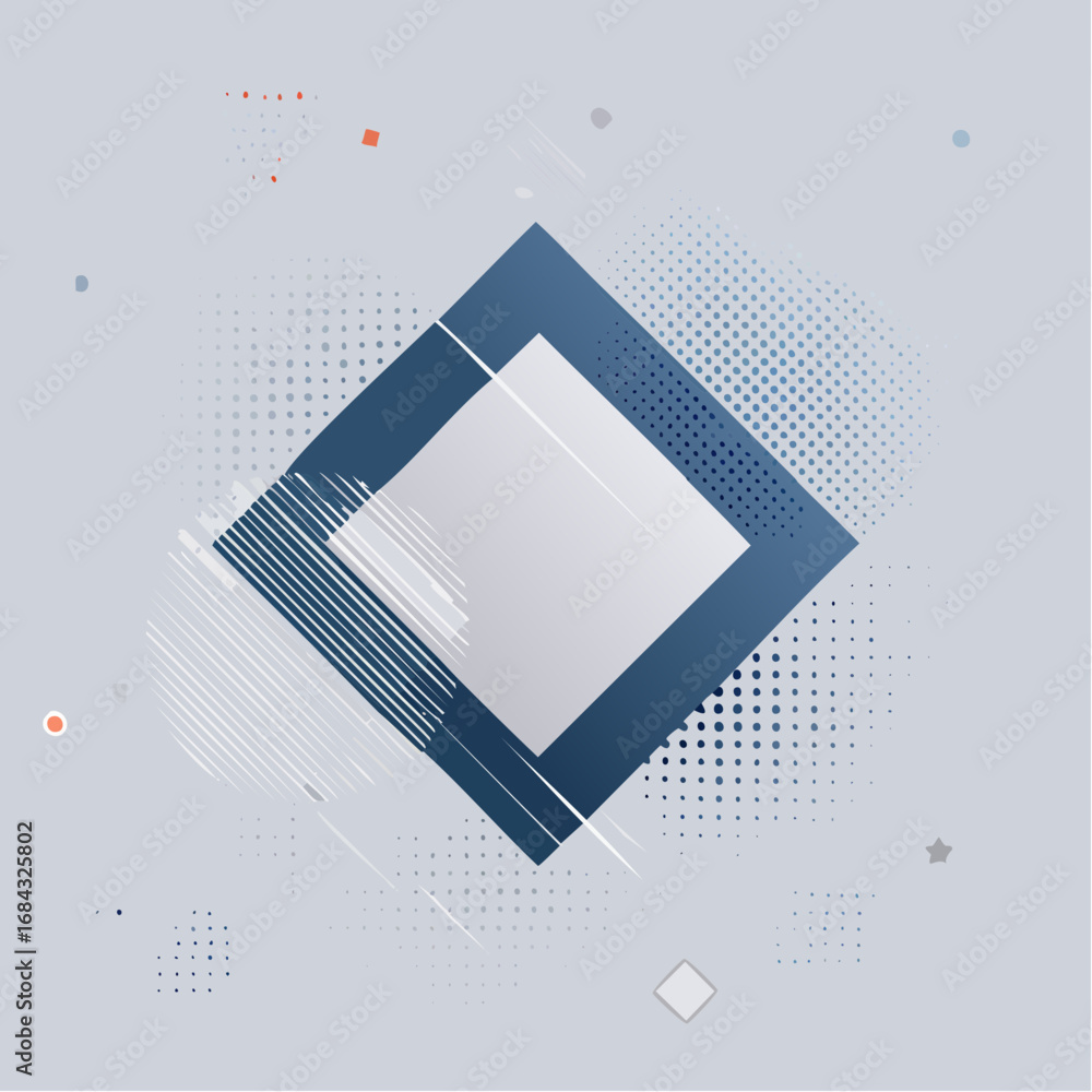 Aufkleber vector of abstract geometric pattern and background 4