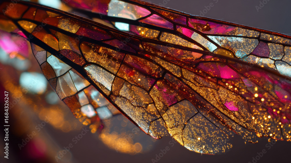 Poster thecosomata on shore display vibrant colors and intricate patterns, creating stunning visual experie