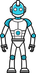 robot vector illustration
