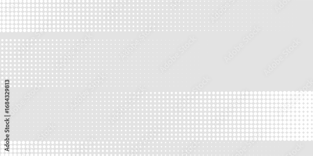 Poster vector dot white gray wave light technology texture background. abstract big data digital concept ar