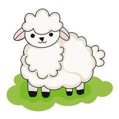 The Cute Little Sheep