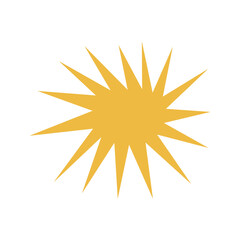 Comic Explosion Shape