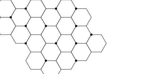 Geometric white and gray banner design with hexagons. Molecular grey structure abstract tech background. Molecule DNA. Abstract background vector illustration. Abstract hexagon or digital technology.