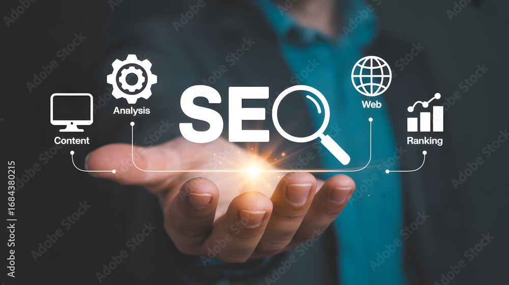 Poster boost your website ranking with powerful seo services and optimization