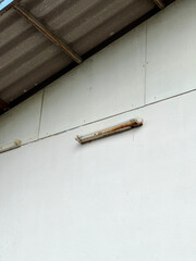 light bulb on home wall