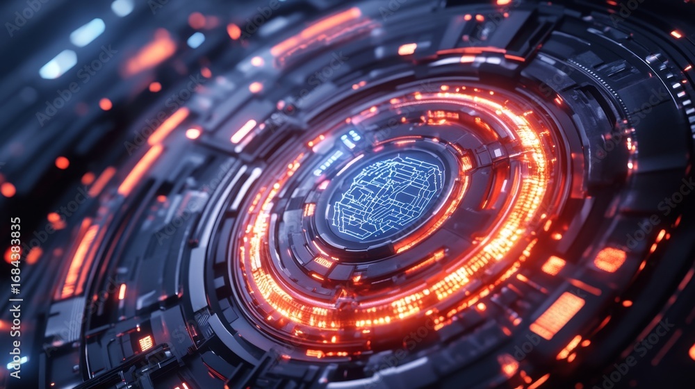 Poster unlocking the future advanced biometric lock technology in smart environments