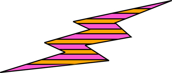 Colorful Lightning Element