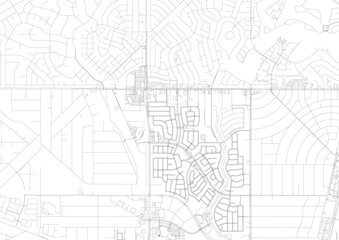 Detailed vector highway map zoom of Rio Rancho in New Mexico