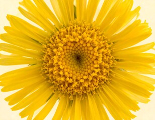 Close-up of a vibrant yellow flower