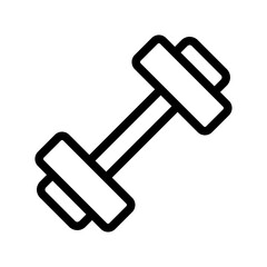 Fitness Line Icon of Household and Lifestyle Icon Set