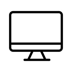 Monitor Line Icon of Creative and Design Icon Set
