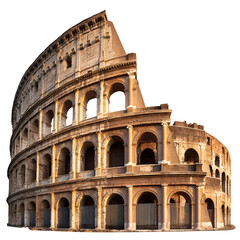 Fototapeta premium The Majestic Colosseum of Rome: A Timeless Architectural Marvel and Cultural Icon