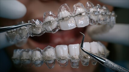 Orthodontic Clear Aligners Precision Fabrication  Biocompatible Materials  and Digital Workflow Optimization