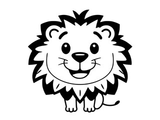 lion head vector