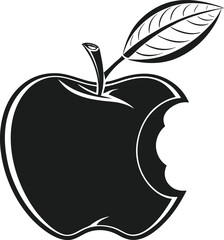 apple with leaf
