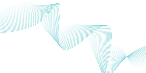 Abstract blue wave background with a fluid design of curved lines and shapes creating a dynamic, watery pattern. technology flow tech transparent line stripe energy connection web music and sound. art