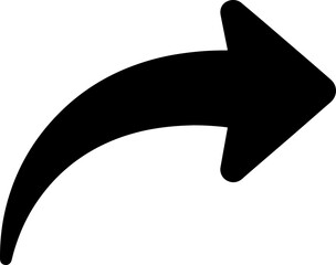 black and white arrow