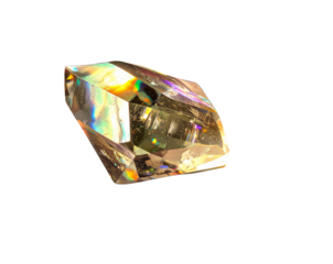 Top-Down View of Mystic Crystal with Arcane Symbols, isolated on transparent background PNG