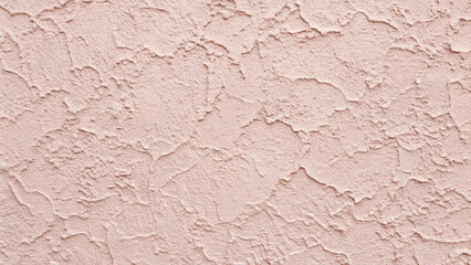 Textured Pink Stucco Wall Surface Background with Rough Impasto Finish image photo