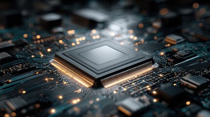 High-Performance Semiconductor Microprocessor with Advanced Fabrication Technology
