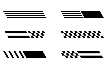 Racing Stripes and Graphic Elements.