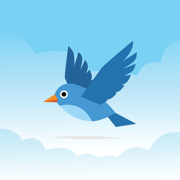 Flad 2D Animal Bird 