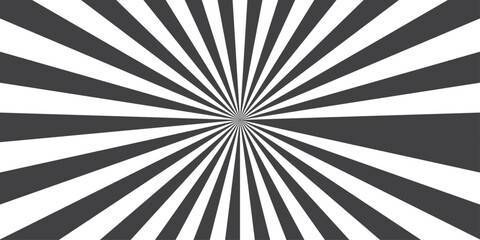 Sunburst Modern retro vintage sunrise sunbeam element spiral striped. Spiral starburst and striped pattern abstract geometric retro sunrays line wavy texture.	