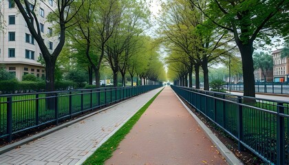 Urban Running Path