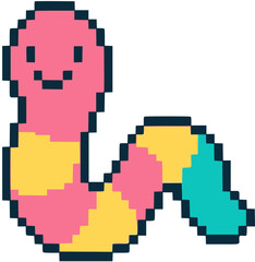 Obraz premium 지렁이캐릭터