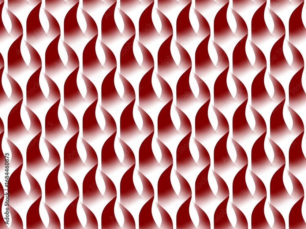 Aufkleber red and white of abstract pattern background