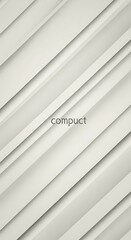 Fototapeta premium Monochrome rhythmic patterns abstract design capturing three-dimensional simplicity visual elegance