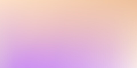 Blurred color gradient background, abstract purple orange blue grain gradation texture, vector soft peach texture blur abstract background