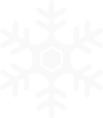 Weather Forecast Flat Icons-Snowflake and Snow Dots Graphic