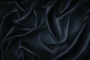 Dark, luxurious fabric with soft, flowing folds and deep shadows