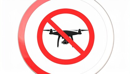 No Drones Allowed Sign