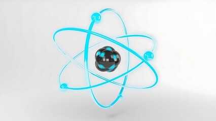 Stylized atom representation