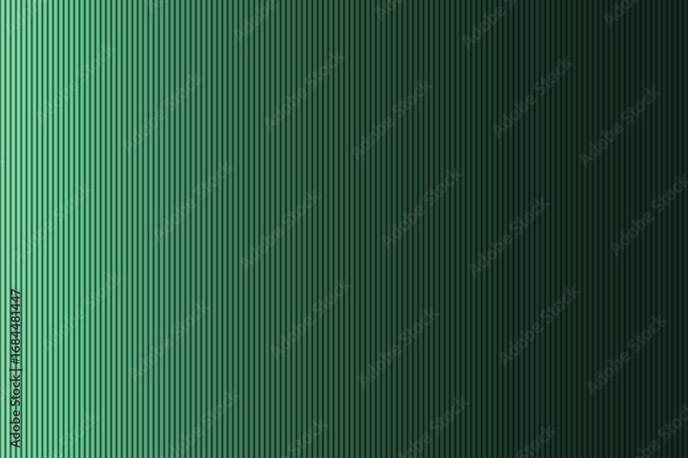 Poster faded verdant vertical ridges serene textured backdrop with gradient illumination seamless green pat