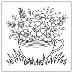Secret Garden Coloring Pages