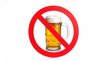 No Alcohol Sign